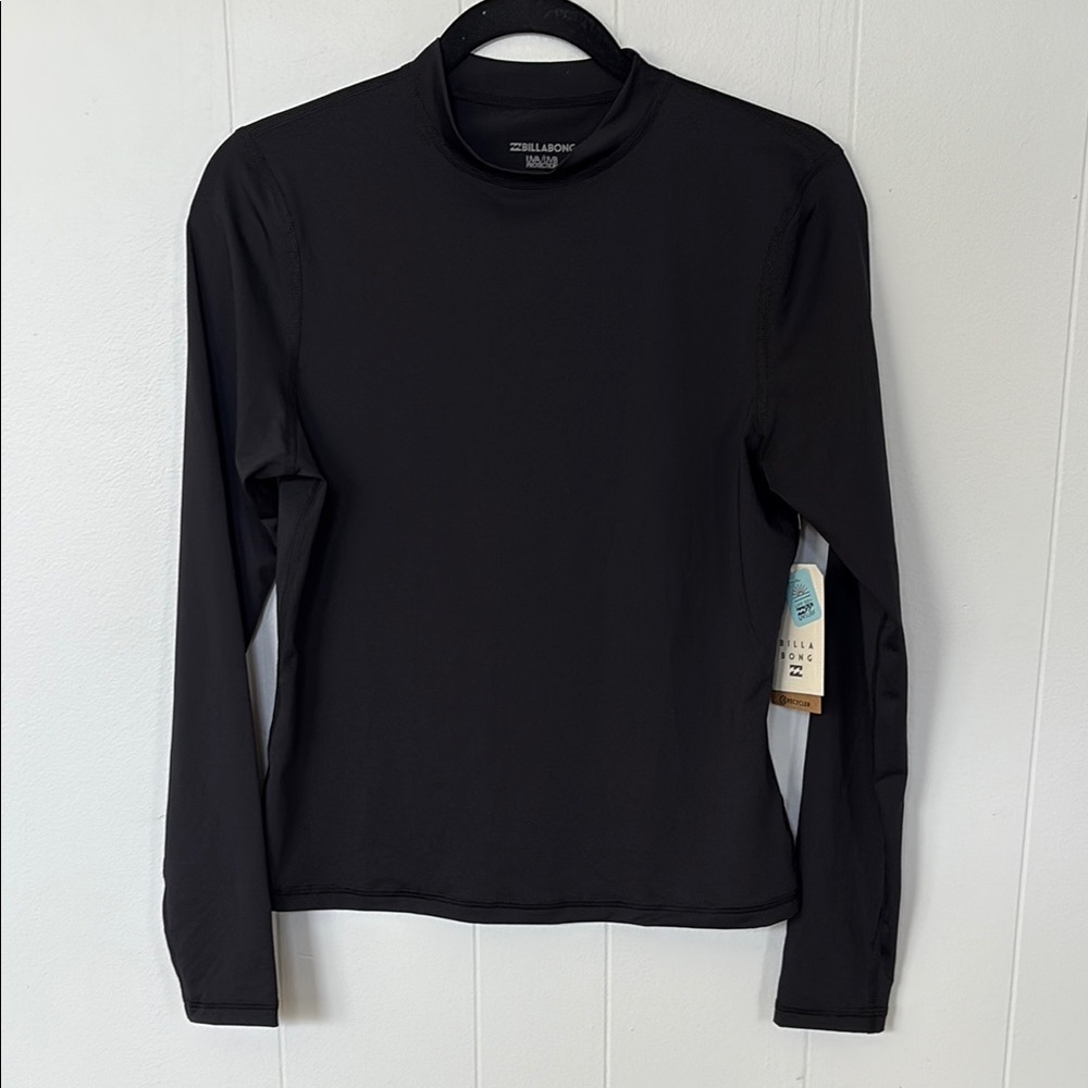 Billabong Black Long Sleeve Loose Rash Guard